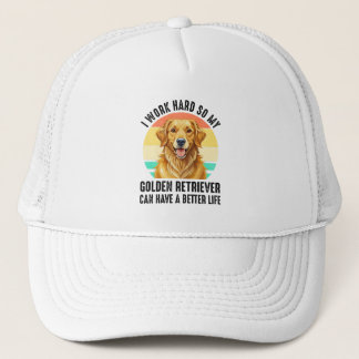 Casquette Pour que mon Golden Retriever ait une meilleure vi