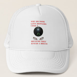 Casquette Pourquoi Les Bowlers De Pelouse Cuisinent-Ils, Drô