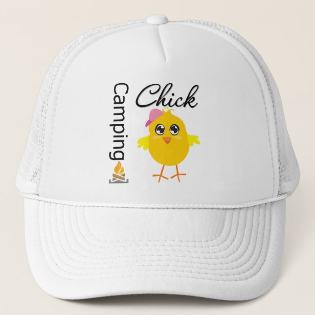 Casquette Poussin de camping (Devant)