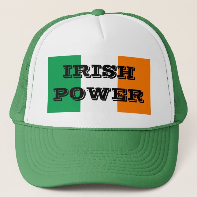 CASQUETTE POUVOIR IRLANDAIS (Devant)