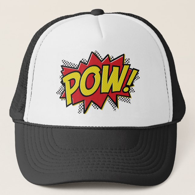 CASQUETTE POW ! (Devant)