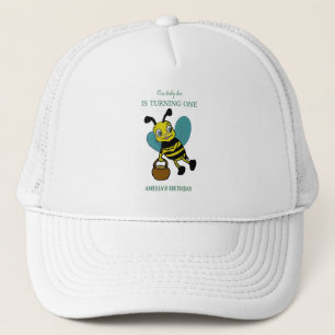 Casquette Première naissance personnalisée 1ère fête d'anniv
