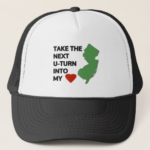 Casquette Prenez le prochain demi-tour dans mon coeur