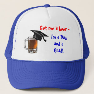 Casquette Prenez-moi une bière - je suis papa et Grad ! Casq