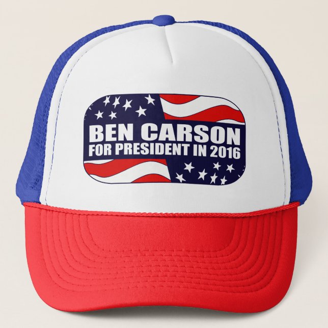 Casquette Président 2016 de Ben Carson (Devant)