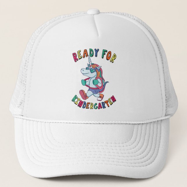 Casquette Prêt pour la maternelle (Devant)