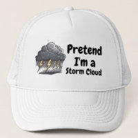 Prétendre que je suis un nuage d'orage paresseux c