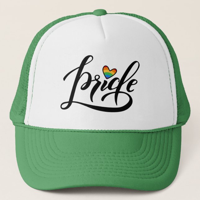 Casquette Pride Script Heart (Devant)