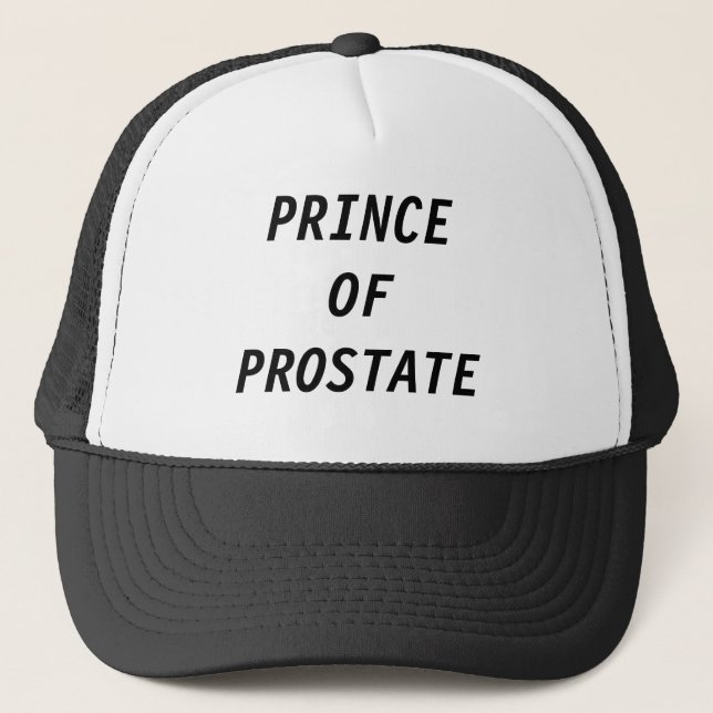 CASQUETTE PRINCE OF PROSTATE CAP (Devant)