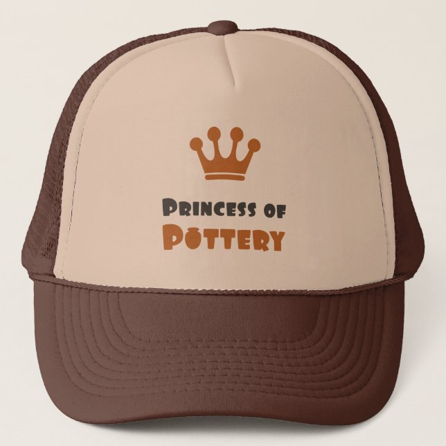Casquette Princesse de Poterie (Devant)