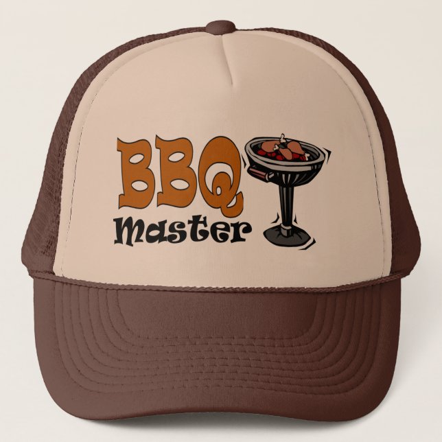 Casquette principal de camionneur de BBQ (Devant)