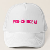Pro Choice AF hot rose blanc droits d'avortement