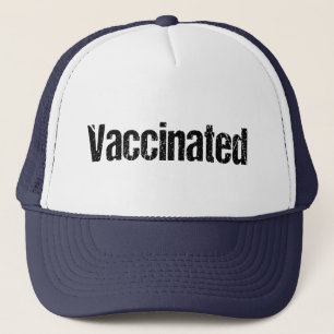 Casquette Pro-Vaccin, AF vaccinée, Vacciné