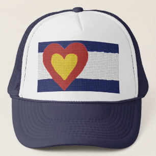 Casquette Produits de drapeau du Colorado du coeur I !