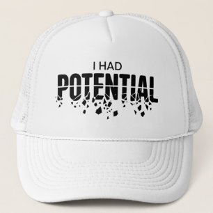 Casquette Prof de physique drôle j'avais un humour potentiel