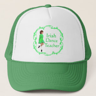 Casquette Professeur de danse step Irlandaise - Vert
