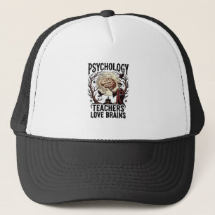 Casquette Professeur de psychologie Halloween Brain Lover Go