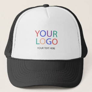 Casquette Professionnel Black Custom Company Logo Entreprise
