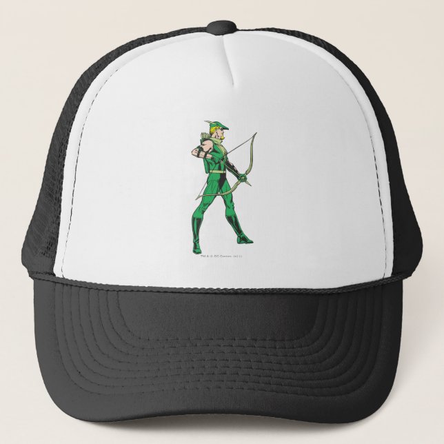 Casquette Profil Flèche verte (Devant)