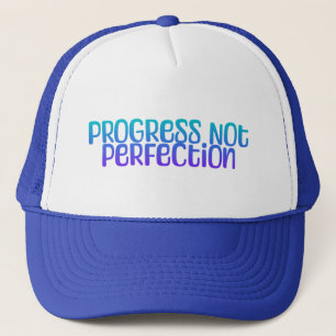 Casquette Progression du texte coloré d'inspiration