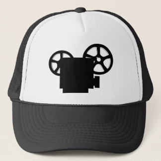 CASQUETTE PROJECTEUR DE FILM RÉTRO CLASSIQUE