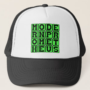 Casquette Prométhée moderne, Frankenstein par Mary Shelley