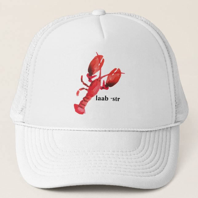 Casquette Pronononciation du homard (Devant)