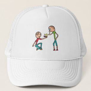Casquette Proposition de mariage fiançailles
