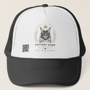 Casquette Propriétaire de chatterie Maine Coon personnalisée