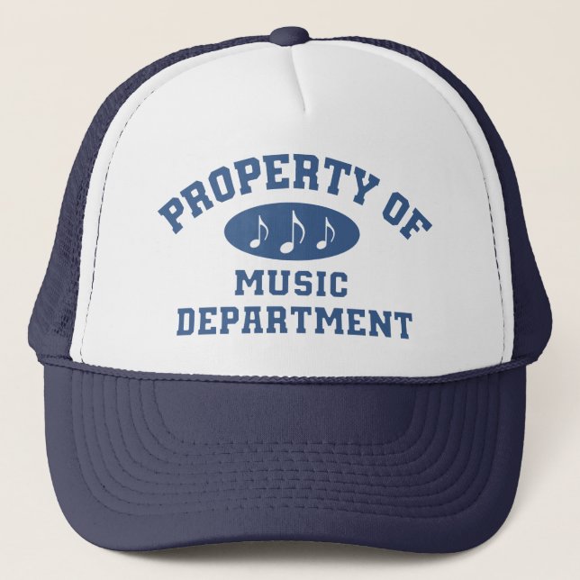 Casquette Propriété Du Département Musique (Devant)