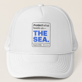 Casquette Protéger ce qui nous nourrit : la mer | Pollution