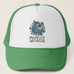 Casquette Protégez ce que vous aimez" Conception De l'enviro