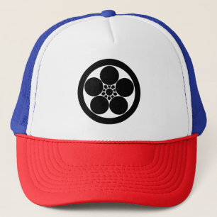 Casquette Prunier umebachi de style dans un cercle