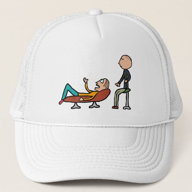 Casquette Psychothérapie Conseil et thérapie (Devant)