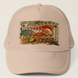 Casquette "Publicité Vintage sur l'alimentation en poulet de