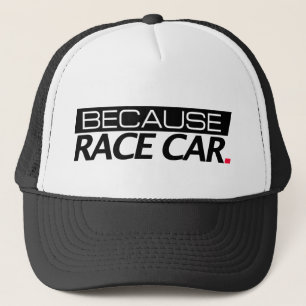 Casquette Puisque voiture de course