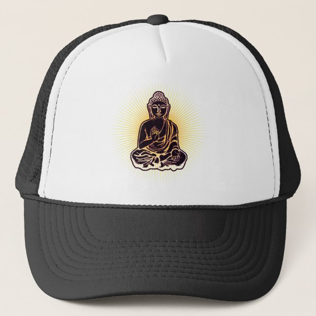 Casquette Puissance noire de Bouddha (Devant)