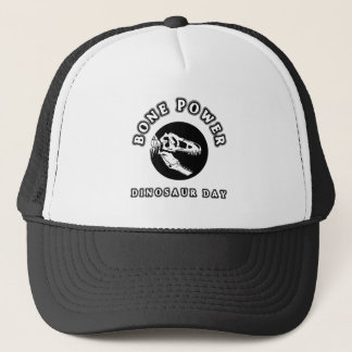 Casquette Puissance osseuse - Dinosaur Jour Crâne Conception