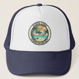 Casquette Punta Cana République Dominicaine Badge de case