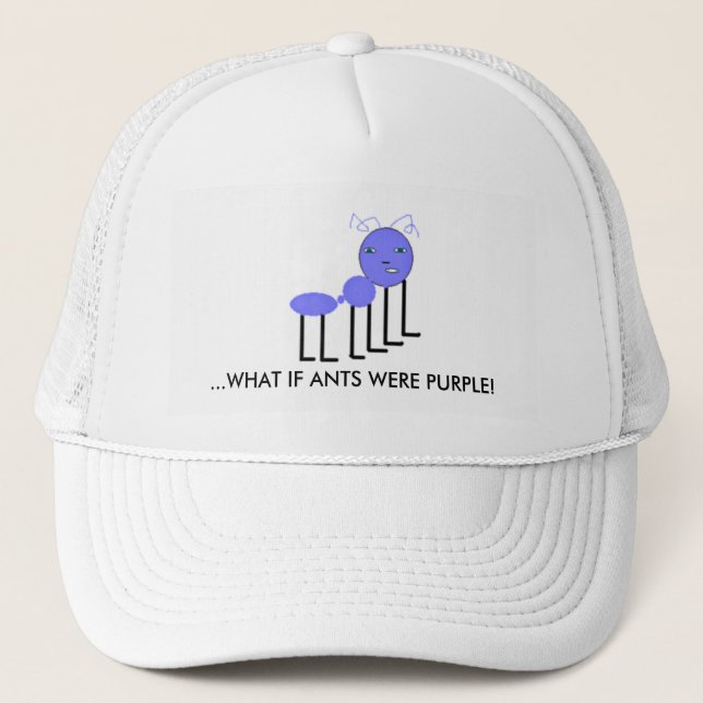 Casquette Purple Ant Hat (Devant)