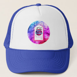 Casquette Purple Pink Bat Éffrayant Bat moderne Halloween he