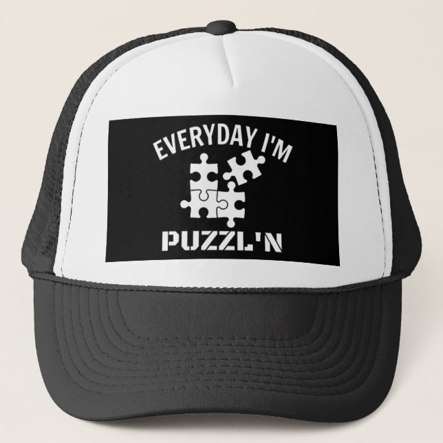 Casquette Puzzle Everyday Je suis Puzzl'n (Devant)