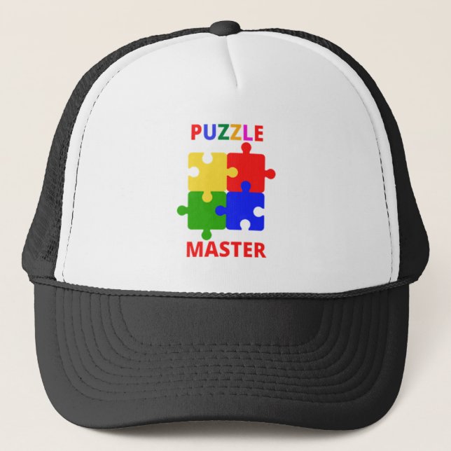 Casquette Puzzle Master (Devant)