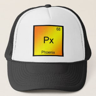 Casquette Px - Phoenix Tee Symbole de Chimie Drôle Élément