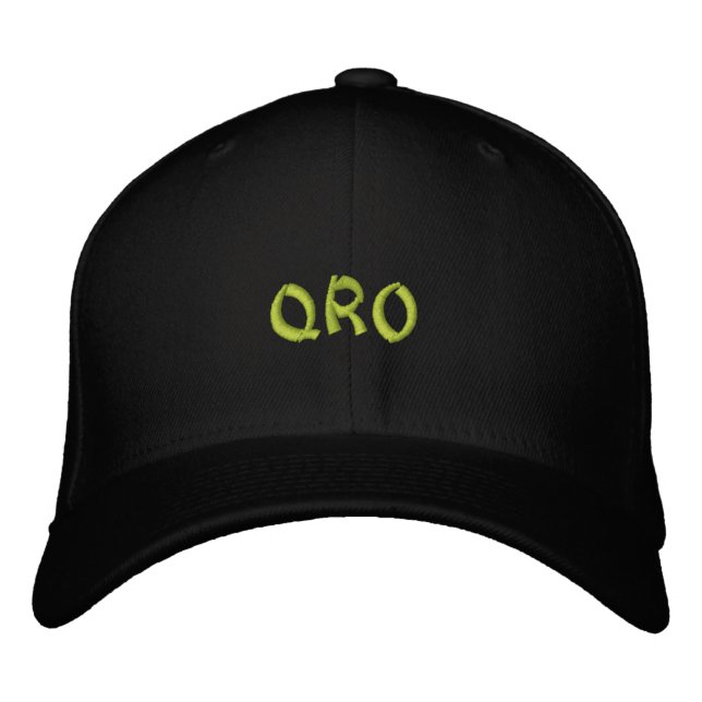 Casquette QRO de radio amateur (Devant)