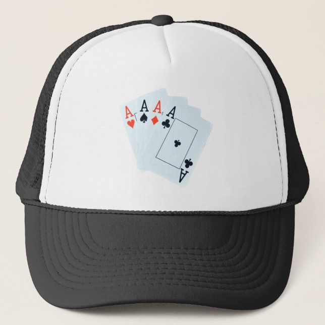 Casquette Quad Aces, (Devant)
