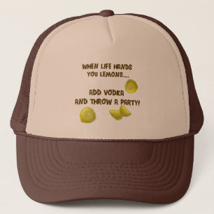 Casquette Quand la vie vous donne des citrons
