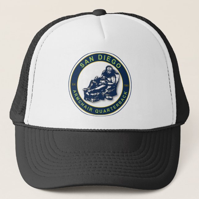 Casquette Quartier Fauteuil - Fans De Football San Diego (Devant)