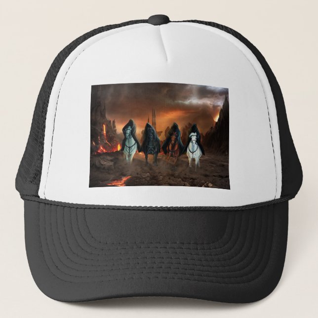 Casquette Quatre cavaliers de l'apocalypse (Devant)