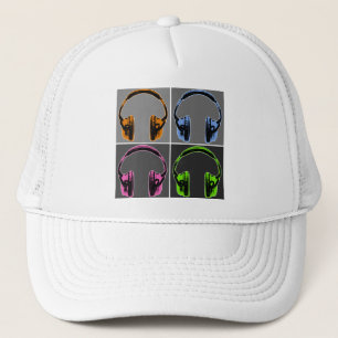 Casquette Quatre écouteurs d'art de bruit